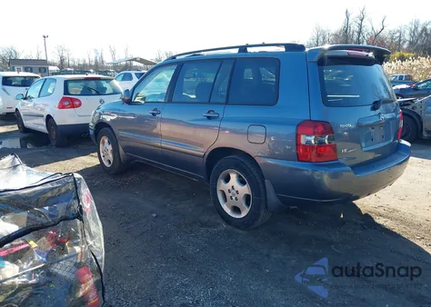 2004 Toyota Highlander Limited V6 из США, поврежденный, VIN JTEEP21A240035208